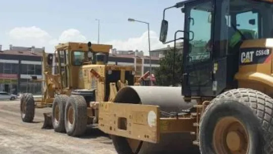 Büyükşehir'den Develi Devlet Hastanesi çevresine 3.7 milyon TL'lik asfalt çalışması