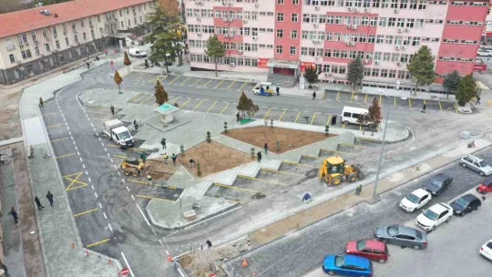 Büyükşehir'den hastane bölgesine 12 milyon TL'lik yenileme çalışması