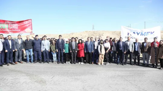 Büyükşehir'den şehitler anısına 251 fidan