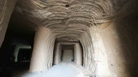 Büyükşehir'den Türkiye'nin en büyük kayadan oyma müzesi