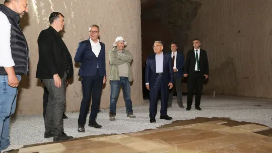 Büyükşehir'den Türkiye'nin en büyük kayadan oyma müzesi