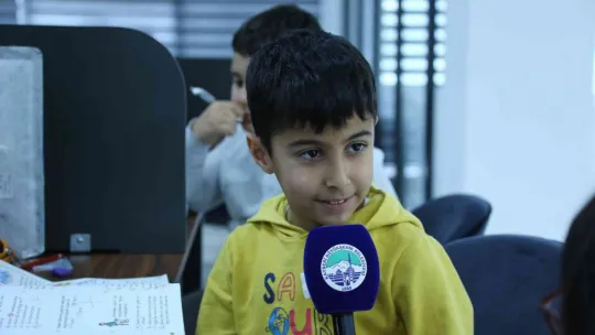 Erkilet Kütüphanesi, gençlerin ve çocukların ilgi odağı oldu