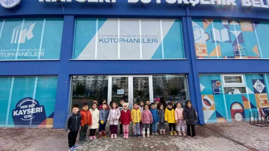 Erkilet Kütüphanesi minikleri ağırlıyor