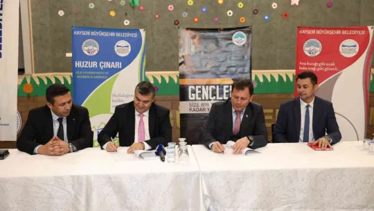 Büyükşehir ile Gençlik Spor İl Müdürlüğü arasında 'gençlik' için işbirliği protokolü