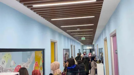 'Çocuklara özel' kütüphanede yarıyıl tatil yoğunluğu