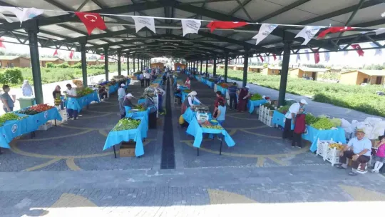 'Doğal Ürünler Bahçesi Pazarı' açılıyor