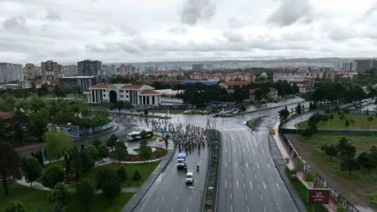 Göstermelik, 11. Yeşilay Bisiklet Turu'na yoğun ilgi