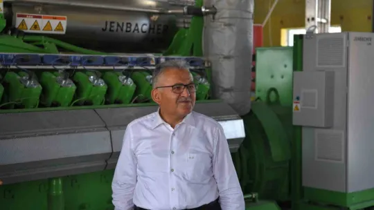 Biyogaz Tesisi'nden 6 bin 421 hanenin ihtiyacını karşılayacak enerji