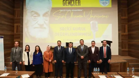 Büyükşehir'in düzenlediği 'Necip Fazıl Kısakürek Şiir Okuma Yarışması' sonuçlandı