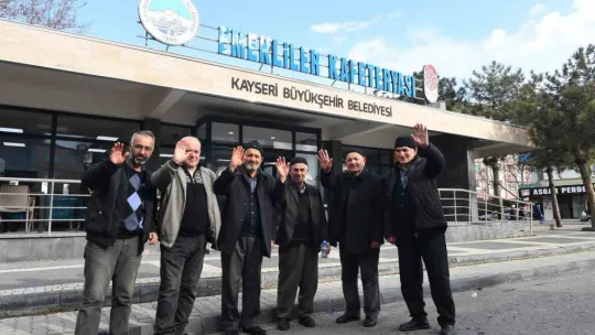 Emekliler Kafeteryası'na tam not