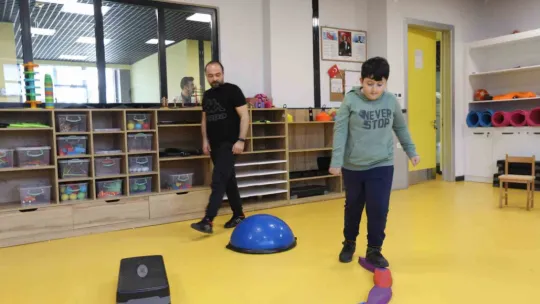 Büyükşehir'in Engelsiz Yaşam Merkezi'nde yüzler gülüyor