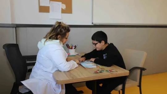 Büyükşehir'in Engelsiz Yaşam Merkezi'nde yüzler gülüyor