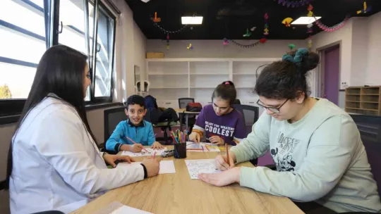 Büyükşehir'in Engelsiz Yaşam Merkezi'nde yüzler gülüyor