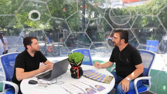 Büyükşehir'in İletişim Küresi'ne yoğun ilgi