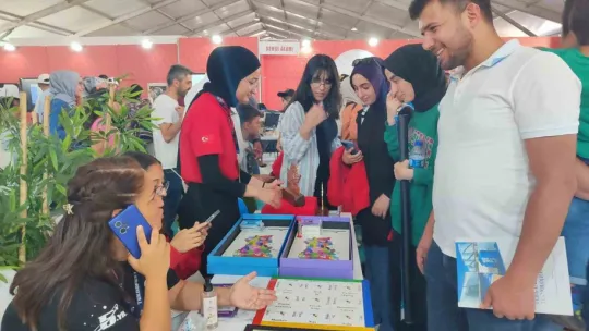 Kayseri Bilim Merkezi, Ankara Teknofest'te ilgi odağı oldu