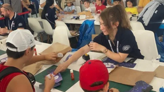 Kayseri Bilim Merkezi, Ankara Teknofest'te ilgi odağı oldu