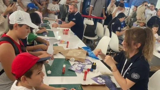 Kayseri Bilim Merkezi, Ankara Teknofest'te ilgi odağı oldu