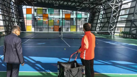 Tenis kortlarından 60 bini aşkın vatandaş faydalandı