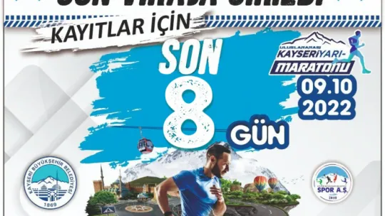 Büyükşehir'in Yarı Maraton'unda kayıtlar için son günler