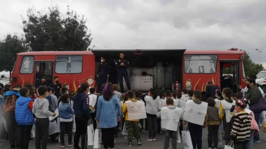 Büyükşehir itfaiyesi 2021'de 7 bin 230 olaya müdahale etti