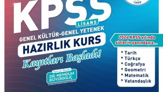 Büyükşehir KAYMEK, 2024 KPSS'de memur adaylarının yanında