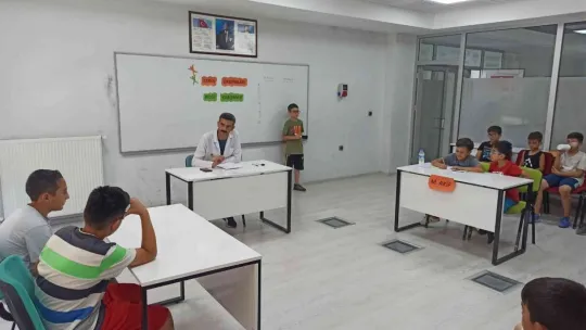 Büyükşehir KAYMEK'ten eğlence dolu yaz okulu etkinlikleri