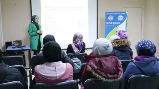 Büyükşehir KAYMEK'ten hayata dokunan seminerler