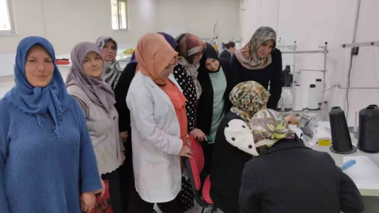 KAYMEK'ten İncesu'da hazır giyim kursu