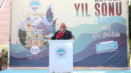 Büyükşehir KAYMEK'ten muhteşem yıl sonu sergisi