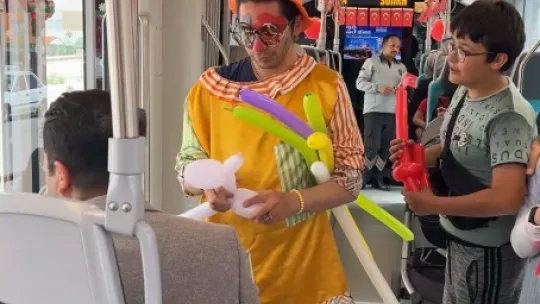 'Çocuk Treni' ile eğlenceli yolculuk