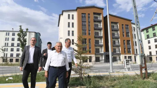 Büyükşehir ve bakanlık iş birliği ile Oruçreis Kentsel Dönüşüm Projesi anahtar teslimi yapılıyor