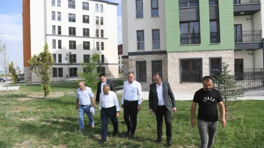 Büyükşehir ve bakanlık iş birliği ile Oruçreis Kentsel Dönüşüm Projesi anahtar teslimi yapılıyor