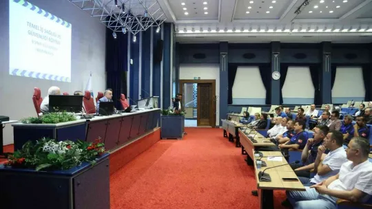 Büyükşehirde 'Temel İş Sağlığı ve Güvenliği' eğitimi düzenlendi
