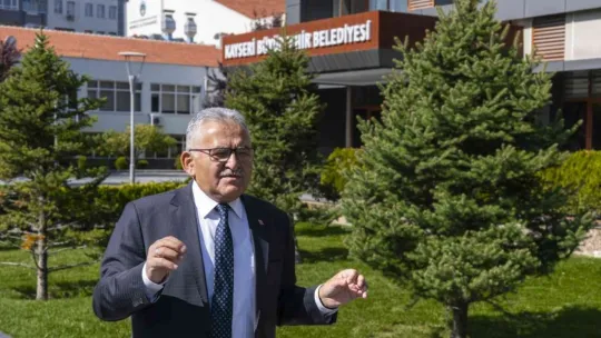 Büyükşehirden Kayseri'de yeşil alan için 3 yılda 66 milyon TL'lik harcama