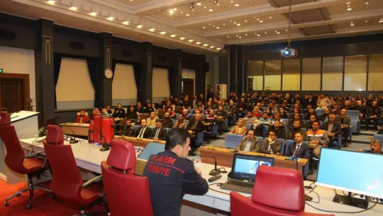 Büyükşehirden Personele Yangın, Deprem ve Trafik Kazaları' Eğitimi
