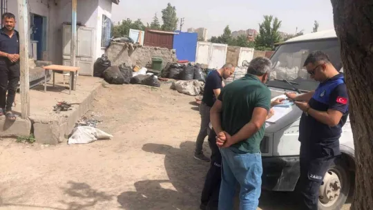 Çalınan 60 metrelik iletişim kablosu hurdacıda çıktı