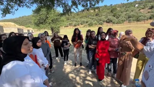 Çanakkale gezisinden dönen öğrencilerden Başkan Büyükkılıç'a teşekkür