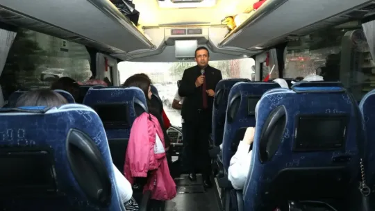 Çanakkale gezisinden dönen öğrencilerden Başkan Büyükkılıç'a teşekkür