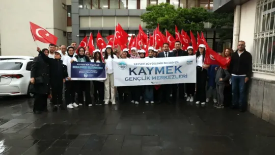 Çanakkale gezisinden dönen öğrencilerden Başkan Büyükkılıç'a teşekkür