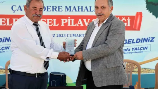 Çatakdere ve Başakpınar'da Hem Bayramlaşma Hem Şenlik