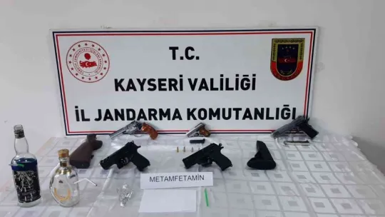 Cephane gibi iş yerine jandarmadan operasyon