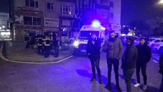 Cezaevine gitmek istemediği için balkona çıkan şahıs 4 saat sonra ikna edildi