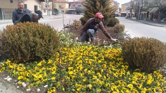 Çiçeklerle donatılan Bünyan, rengarenk oldu