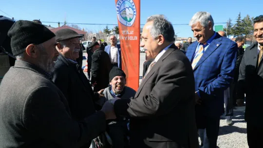 Çömlekçi'ye 73 kalem hizmet ve yatırım
