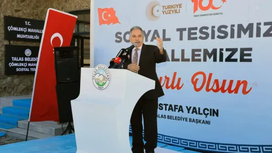 Çömlekçi'ye 73 kalem hizmet ve yatırım