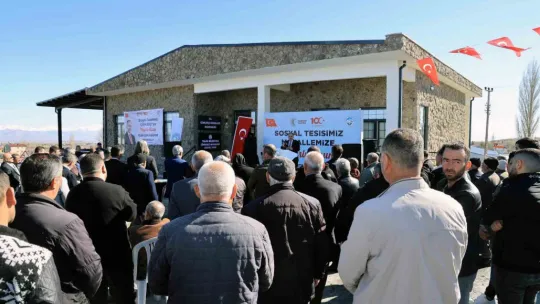 Çömlekçi'ye 73 kalem hizmet ve yatırım