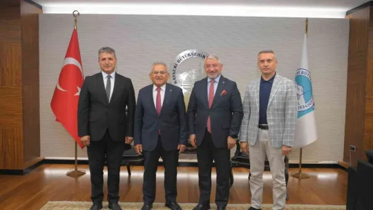 Çorum Belediye Başkanı Aşgın'dan Başkan Büyükkılıç'a ziyaret