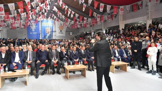 Cumhur İttifakı projelerini Bünyan'da tanıttı