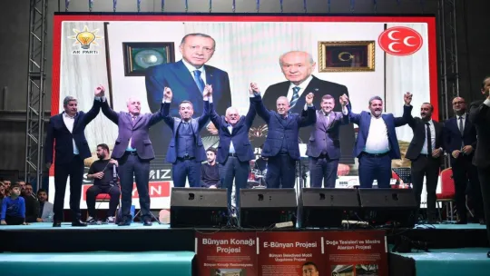 Cumhur İttifakı projelerini Bünyan'da tanıttı