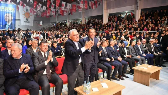 Cumhur İttifakı projelerini Bünyan'da tanıttı